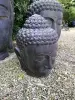 Artikelbild 2 des Artikels “Ausstellungsstück - Buddha-Kopf, 50 cm Höhe, Steinguss, hohl, handgefertigt & farbig “